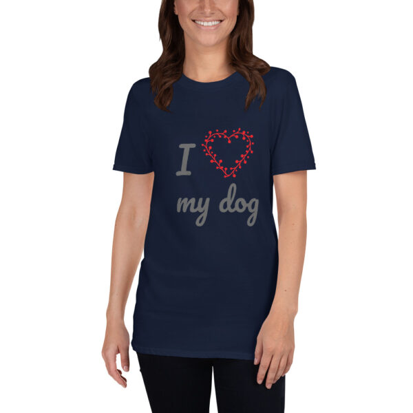 Kurzärmeliges Unisex-T-Shirt