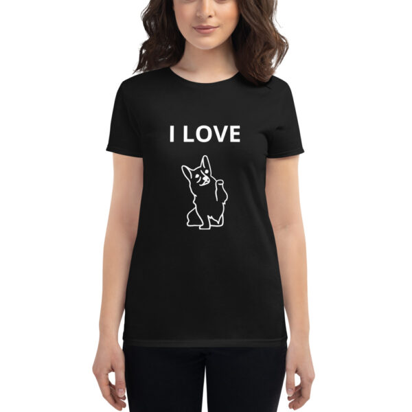 Kurzärmeliges T-Shirt für Damen