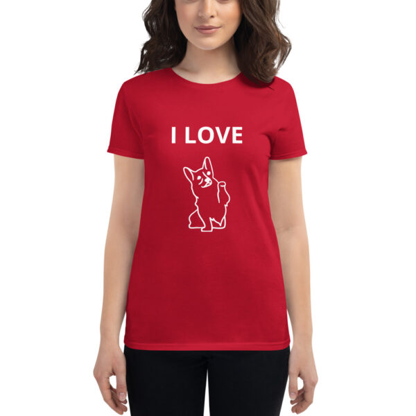 Kurzärmeliges T-Shirt für Damen