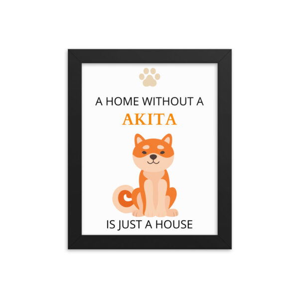 Gerahmtes Poster