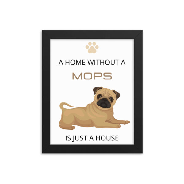 Poster mit Rahmen